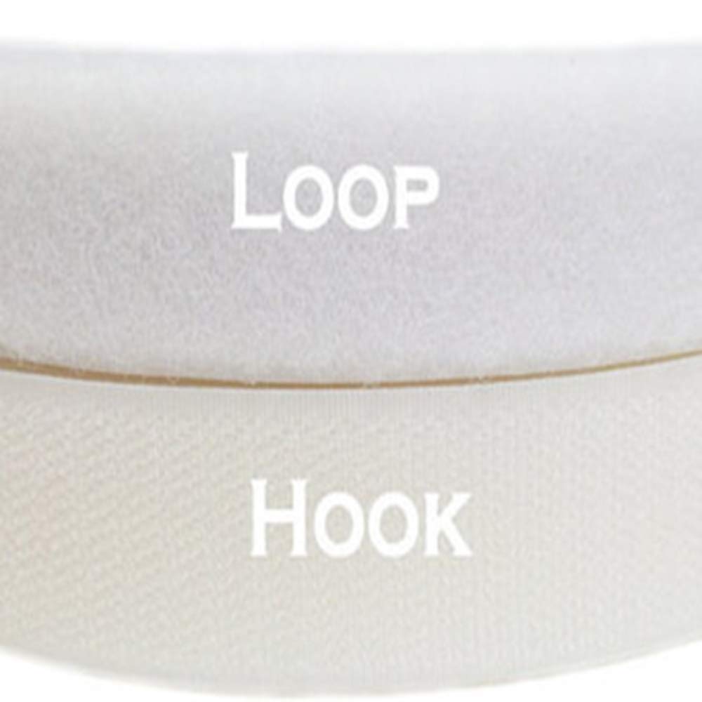 Velcro Tapes/Interlocking Tapes/Hook & Loop Tapes – White or Black(1 meter)  – IONICATOYS